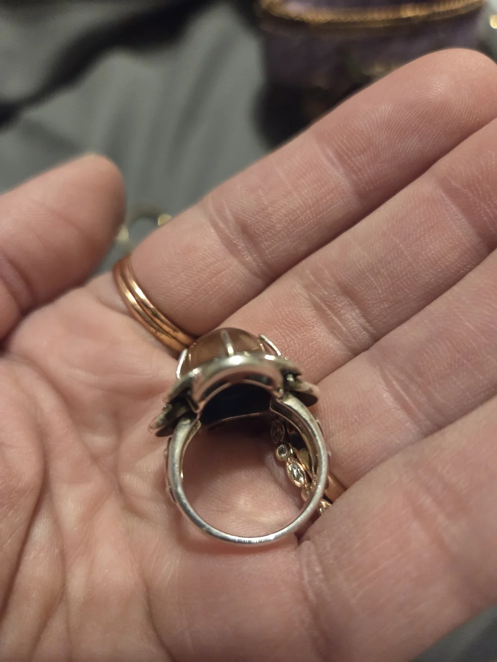 Vintage Inspired Mood Ring